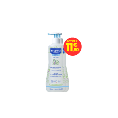 Eau nettoyante bébé 11,90€ dans les pharmacies Synergiphar 